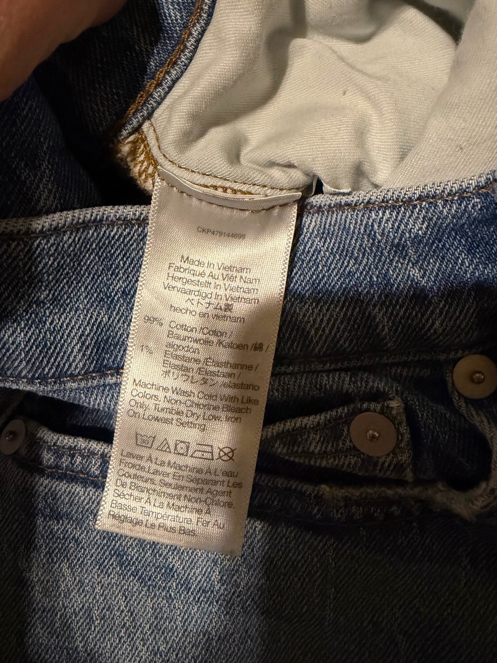 Madewell Vintage Light Blue Wide-Leg Jeans - Picture 5 of 6